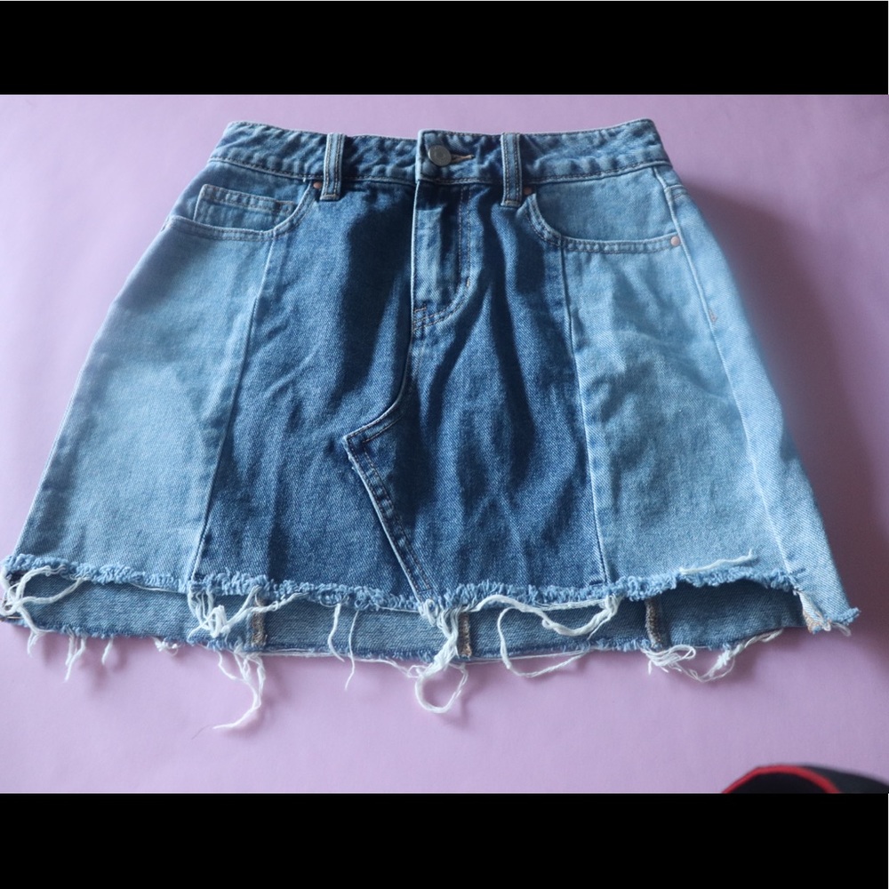 Denim skirt